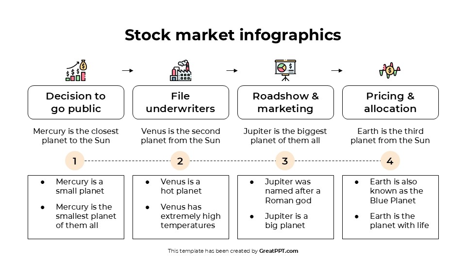 Free Stock Market Infographics For Powerpoint & Google Slides 2