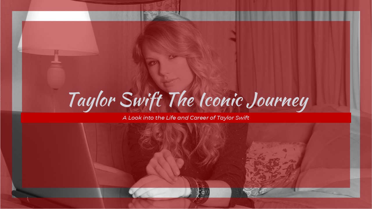 Free Taylor Swift Presentation Template 1