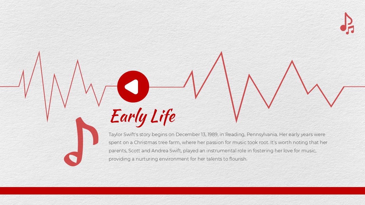 Free Taylor Swift Presentation Template 3