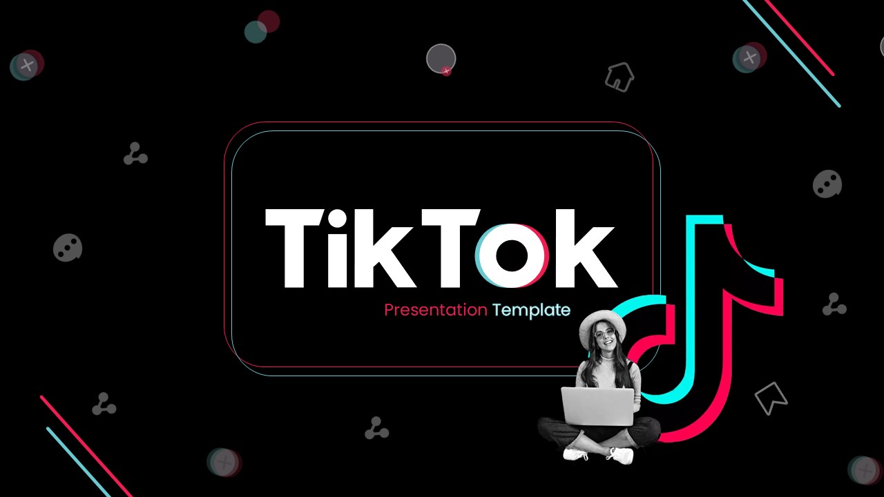 Free Tiktok Powerpoint Template & Google Slides Theme 1