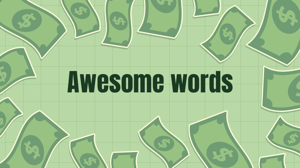 Free Us National Dollar Day Powerpoint Minitheme 9