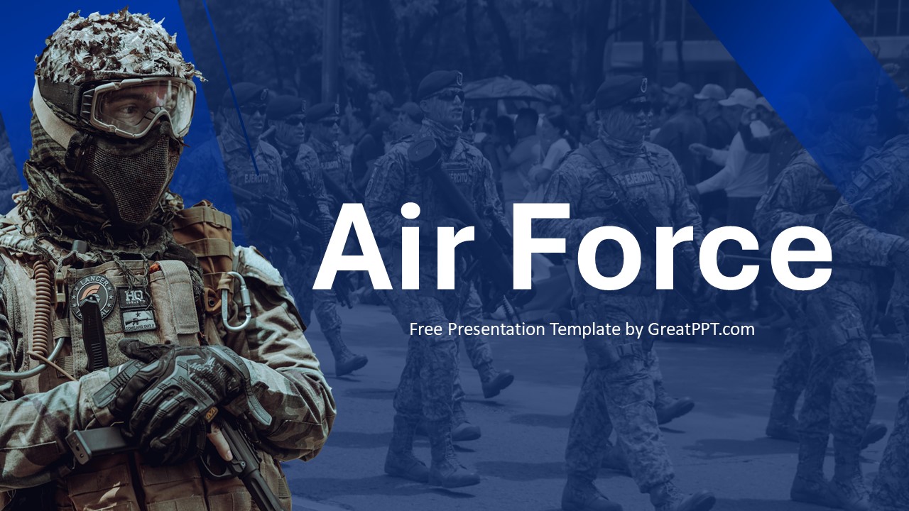 Free Air Force Powerpoint Template 1