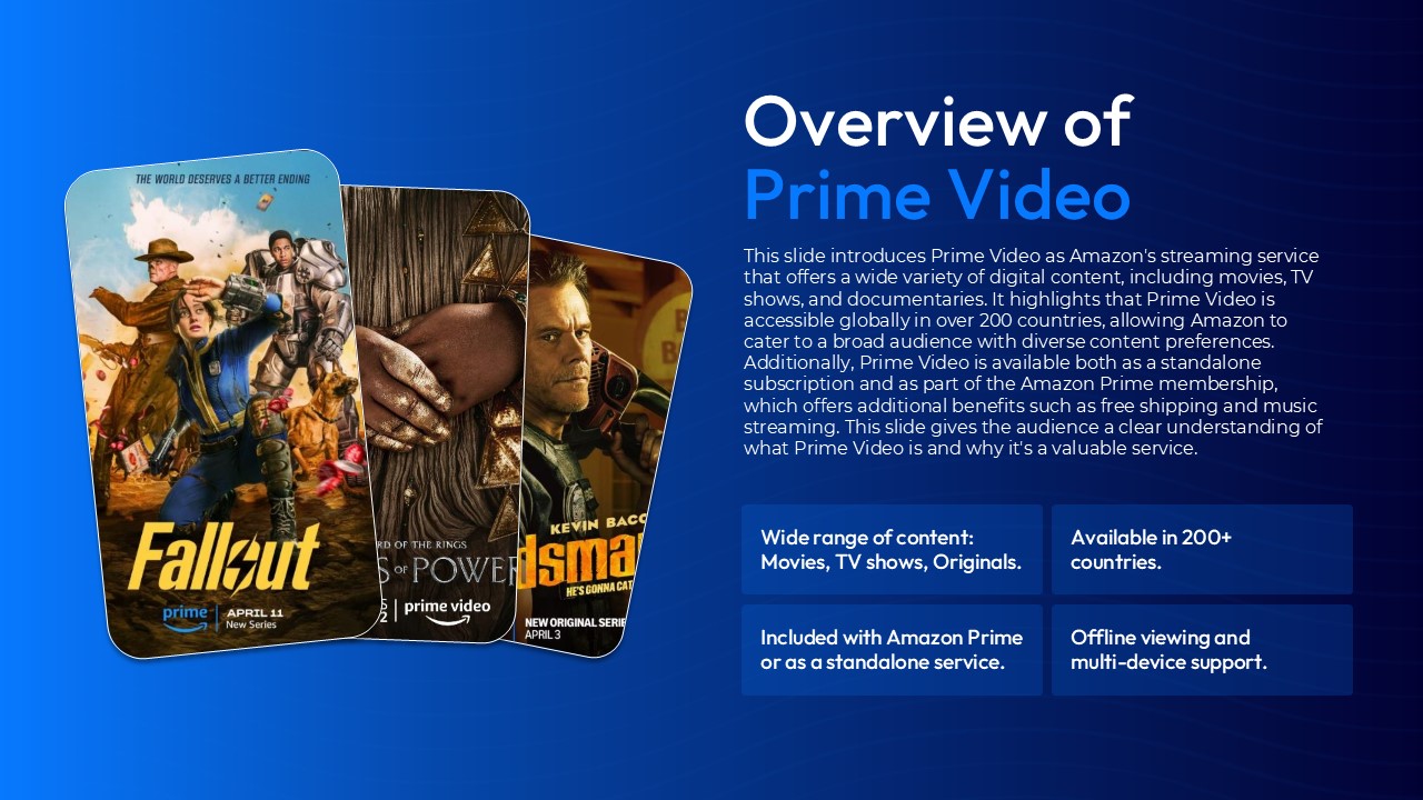 Free Amazon Prime Video Presentation Theme 2