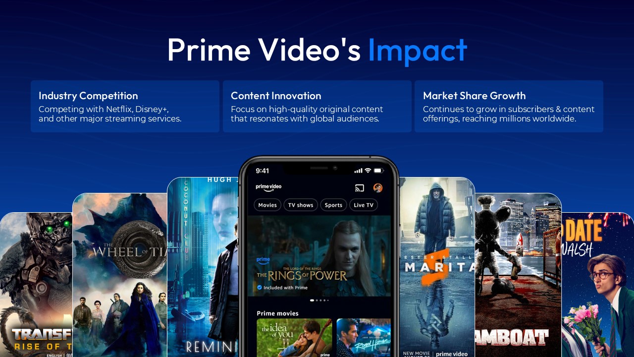 Free Amazon Prime Video Presentation Theme 7