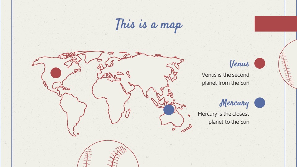 Free American Baseball Team Powerpoint Template 14