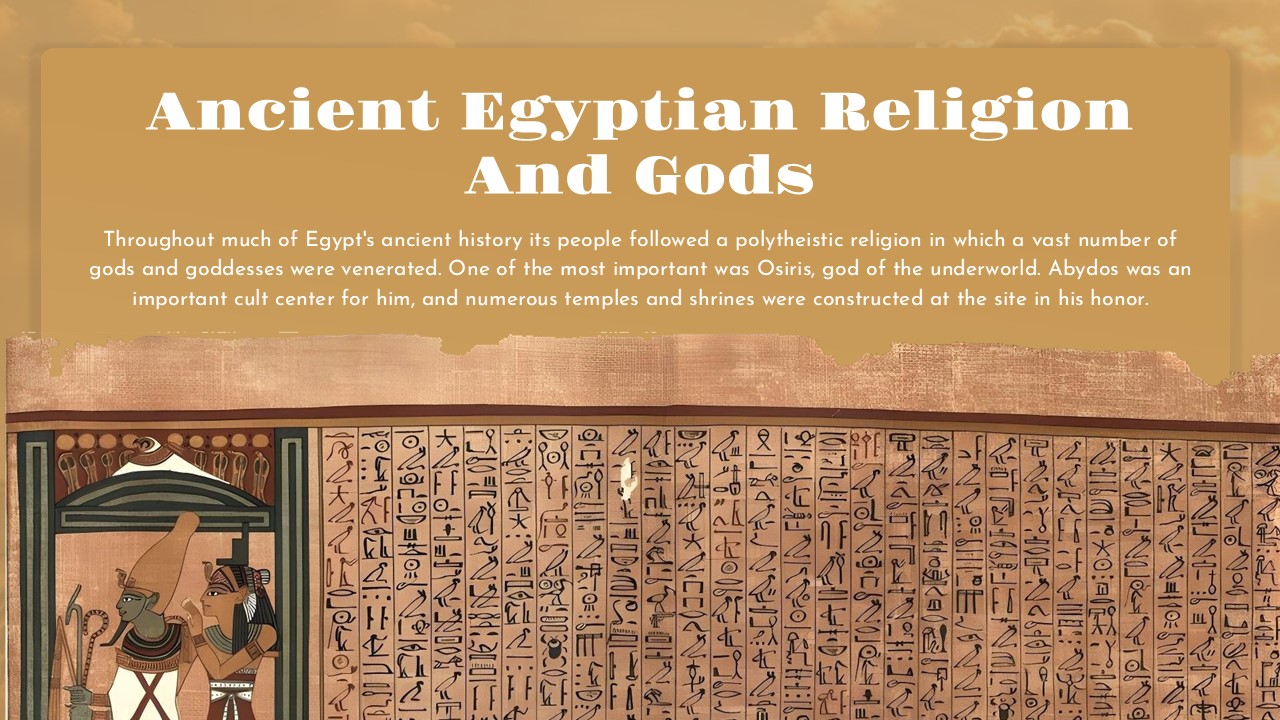 Free Ancient Egypt Presentation Theme 5