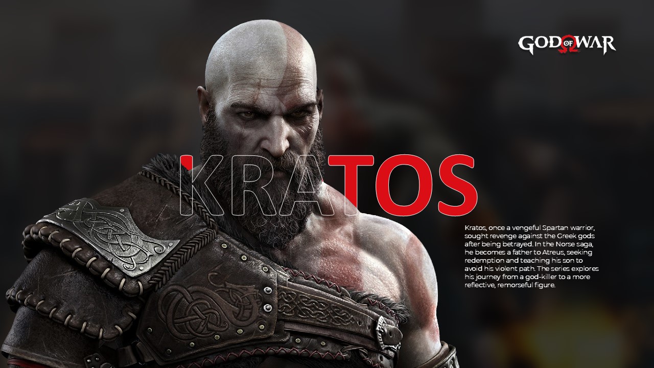 Free Animated God Of War Powerpoint Template 3