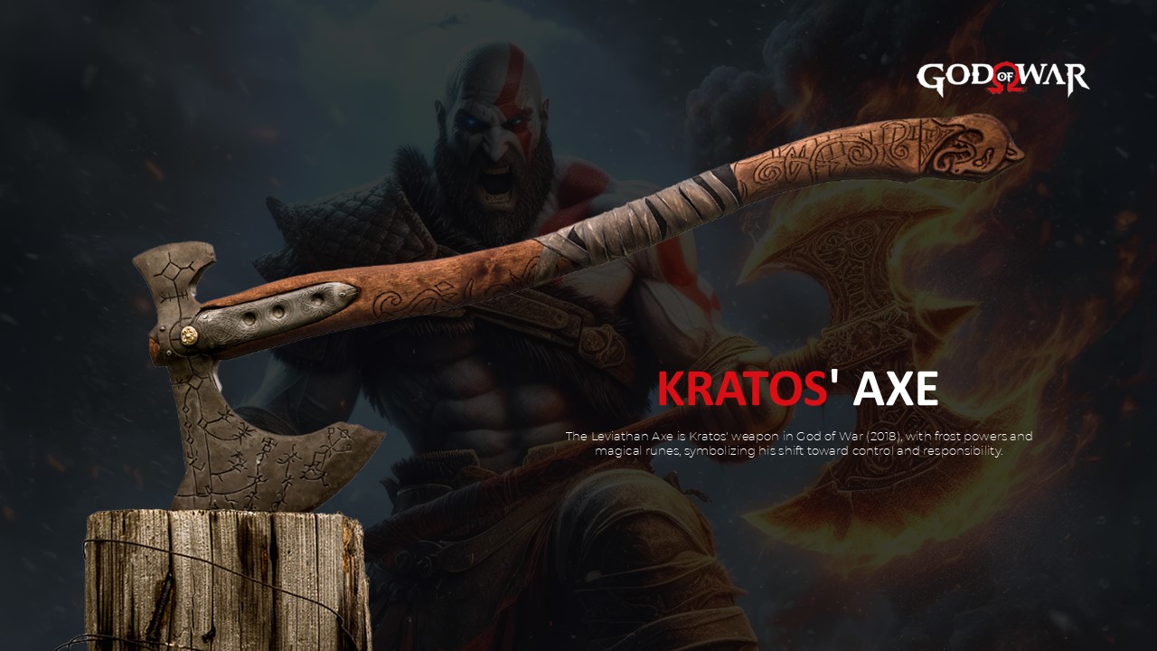 Free Animated God Of War Powerpoint Template 7