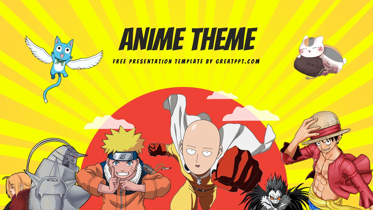 Free Anime Presentation Theme 1