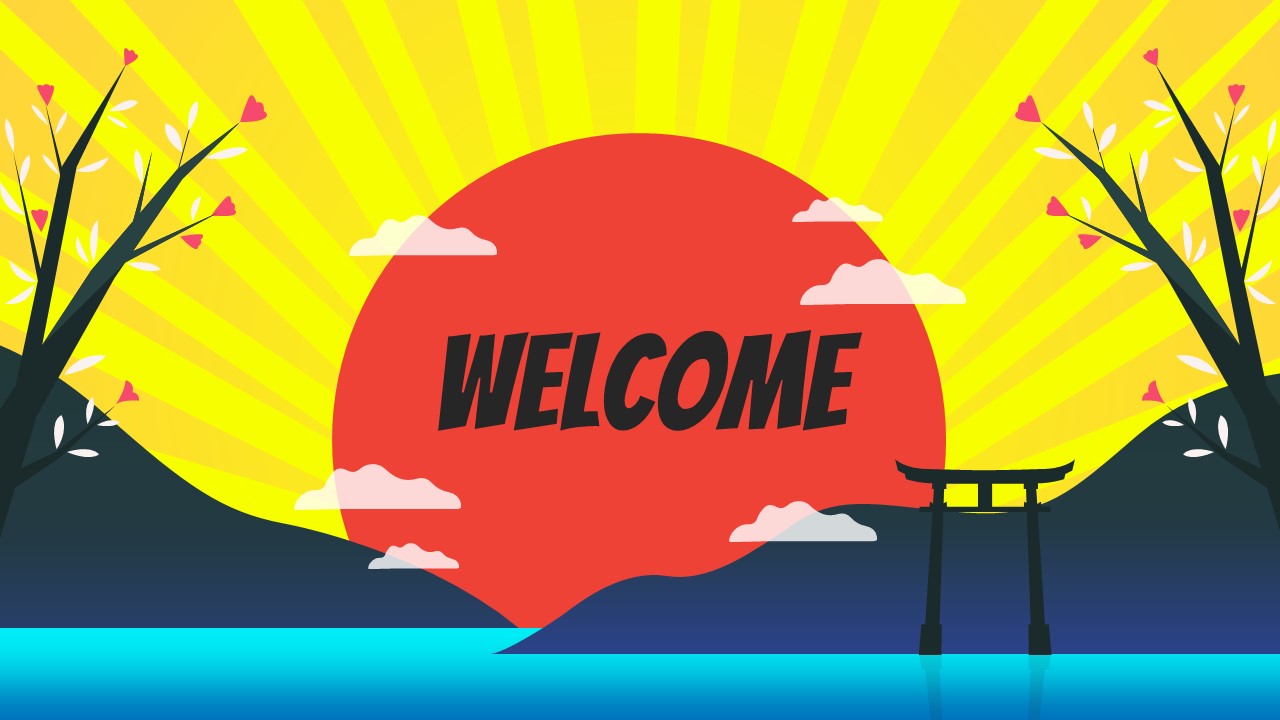 Free Anime Presentation Theme 2