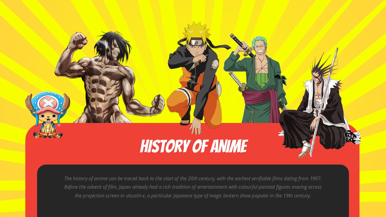 Free Anime Presentation Theme 7