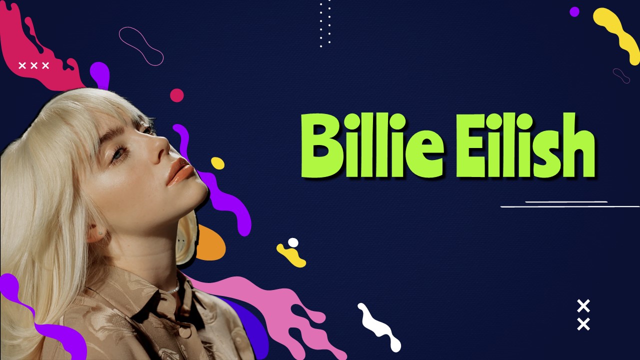 Free Billie Eilish Powerpoint Template And Google Slides Theme 1
