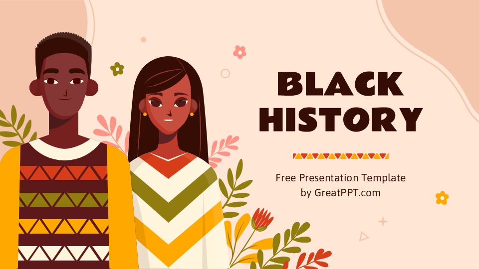 Free Black History Presentation Template 1