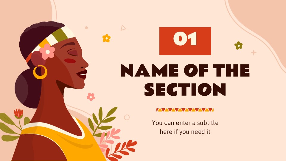 Free Black History Presentation Template 3