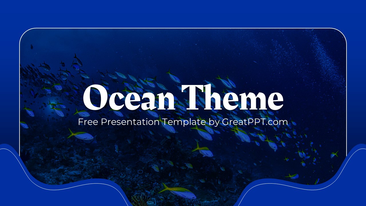 Free Blue Ocean Powerpoint Template And Google Slides Theme 1