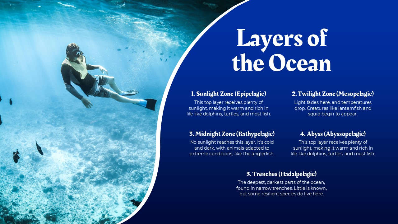 Free Blue Ocean Powerpoint Template And Google Slides Theme 3