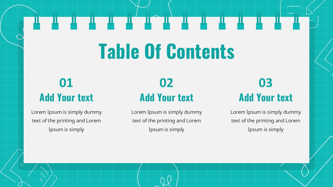 Free Blue Yearbook Powerpoint Template And Google Slides Theme 2