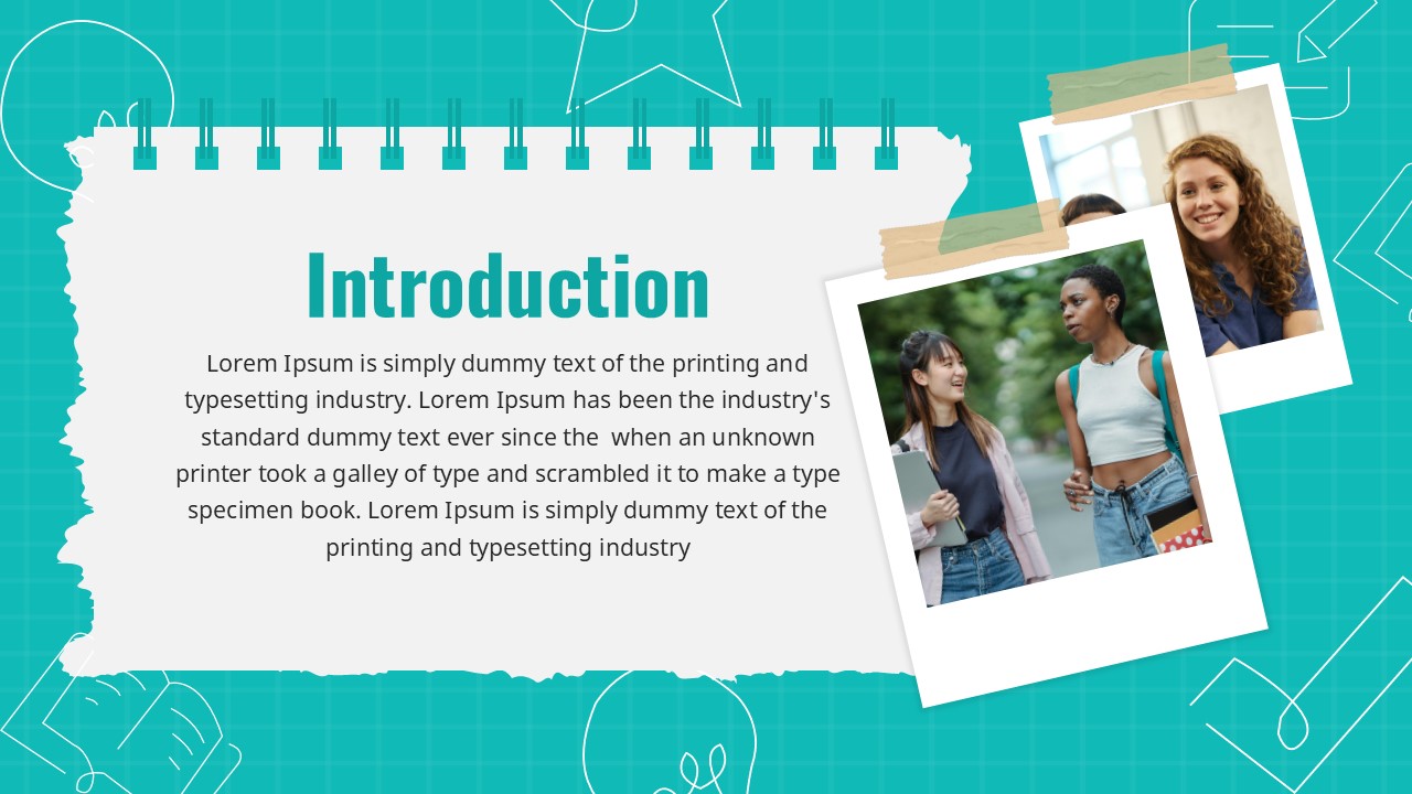 Free Blue Yearbook Powerpoint Template And Google Slides Theme 3