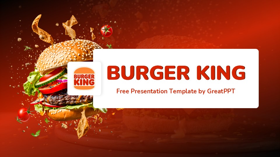 Free Burger King Powerpoint Template 1