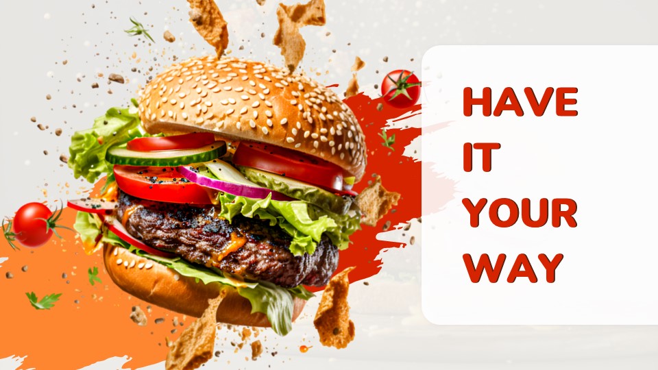 Free Burger King Powerpoint Template 7