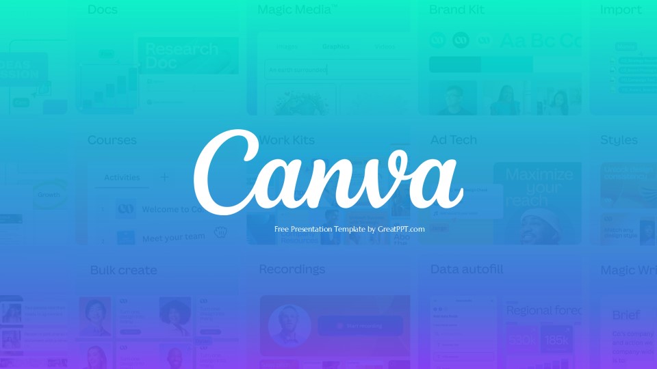 Free Canva Presentation Template 1