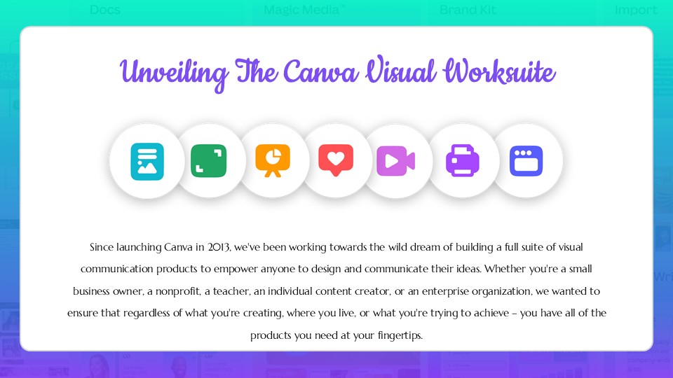 Free Canva Presentation Template 4