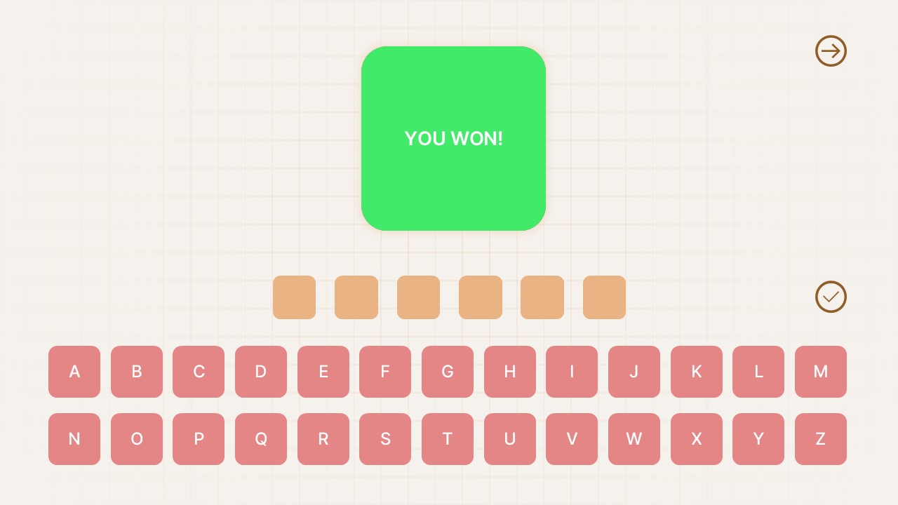 Free Classic Hangman Game Powerpoint Template 11