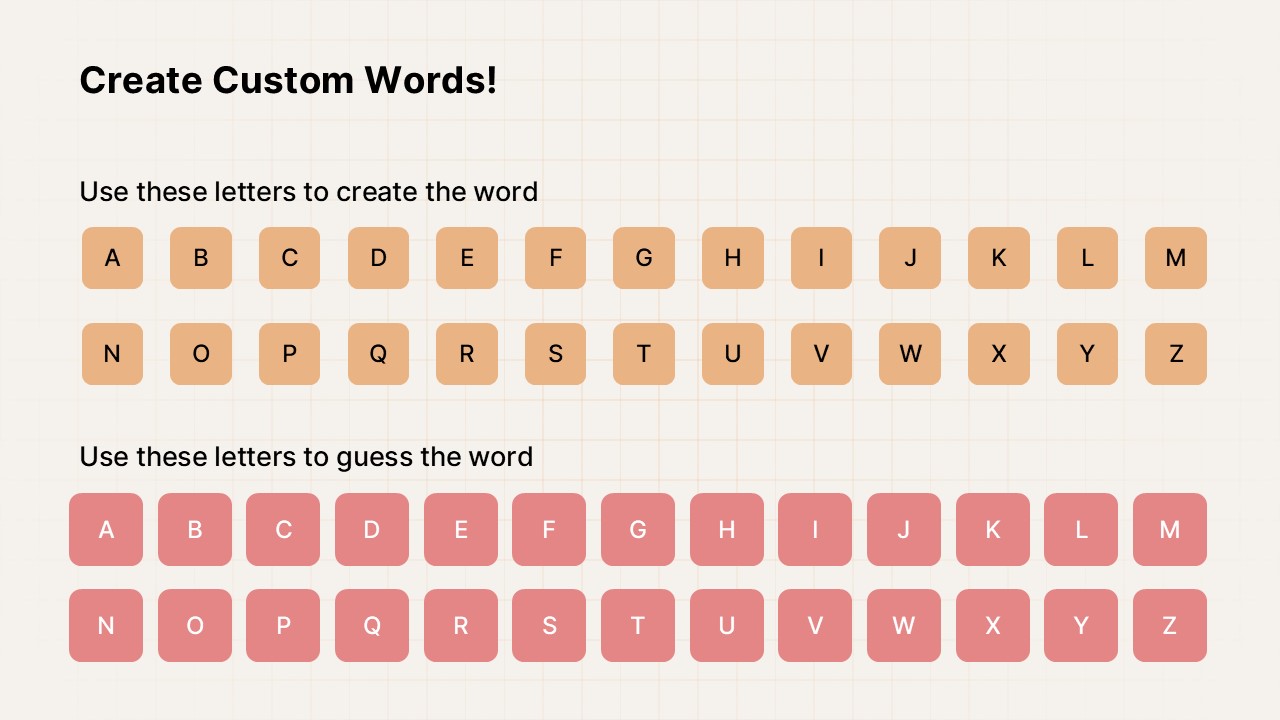 Free Classic Hangman Game Powerpoint Template 14