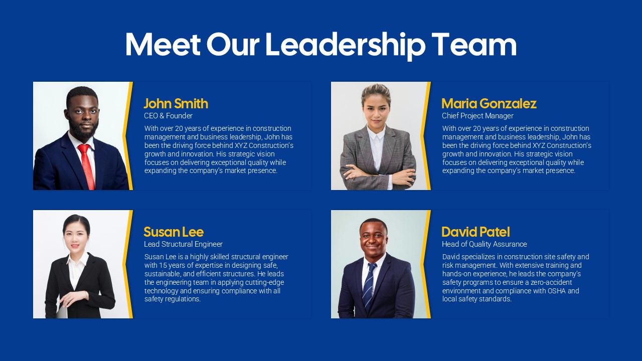 Free Construction Company Powerpoint Template 6