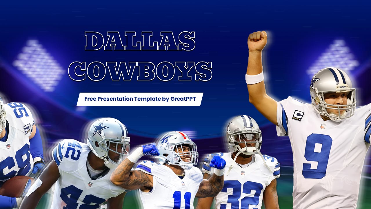 Free Dallas Cowboys Powerpoint Template 1