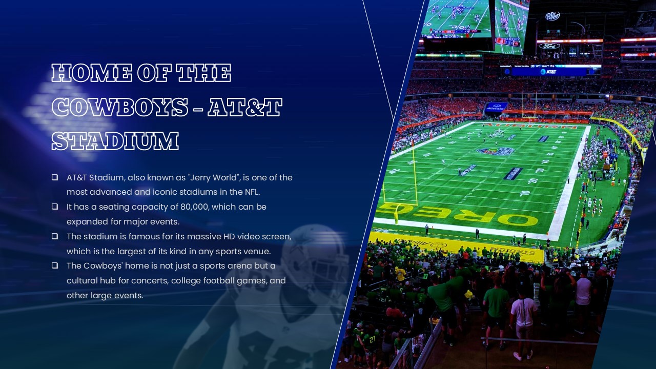 Free Dallas Cowboys Powerpoint Template 3