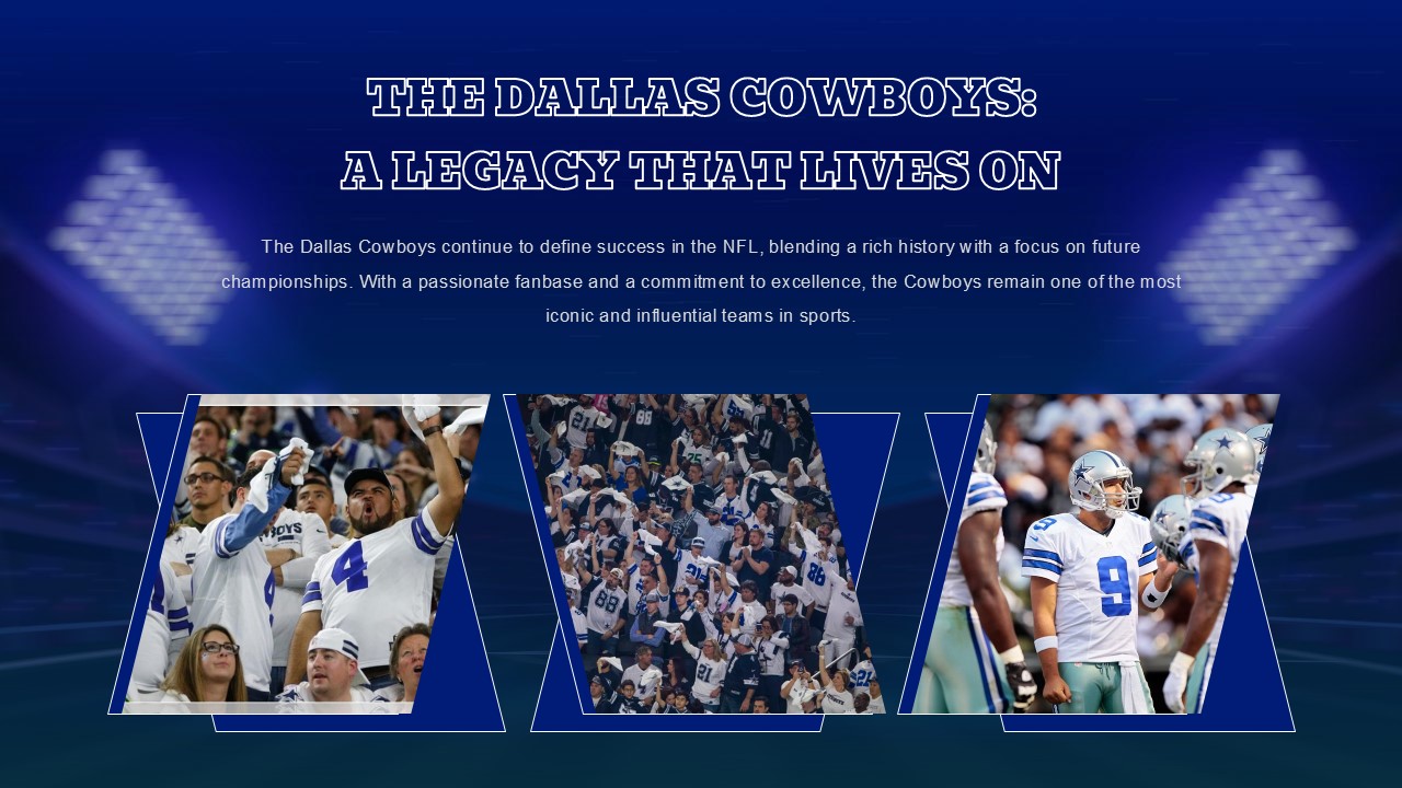 Free Dallas Cowboys Powerpoint Template 9