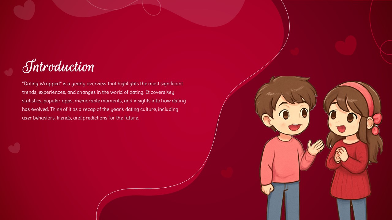 Free Dating Wrapped Powerpoint Template 3