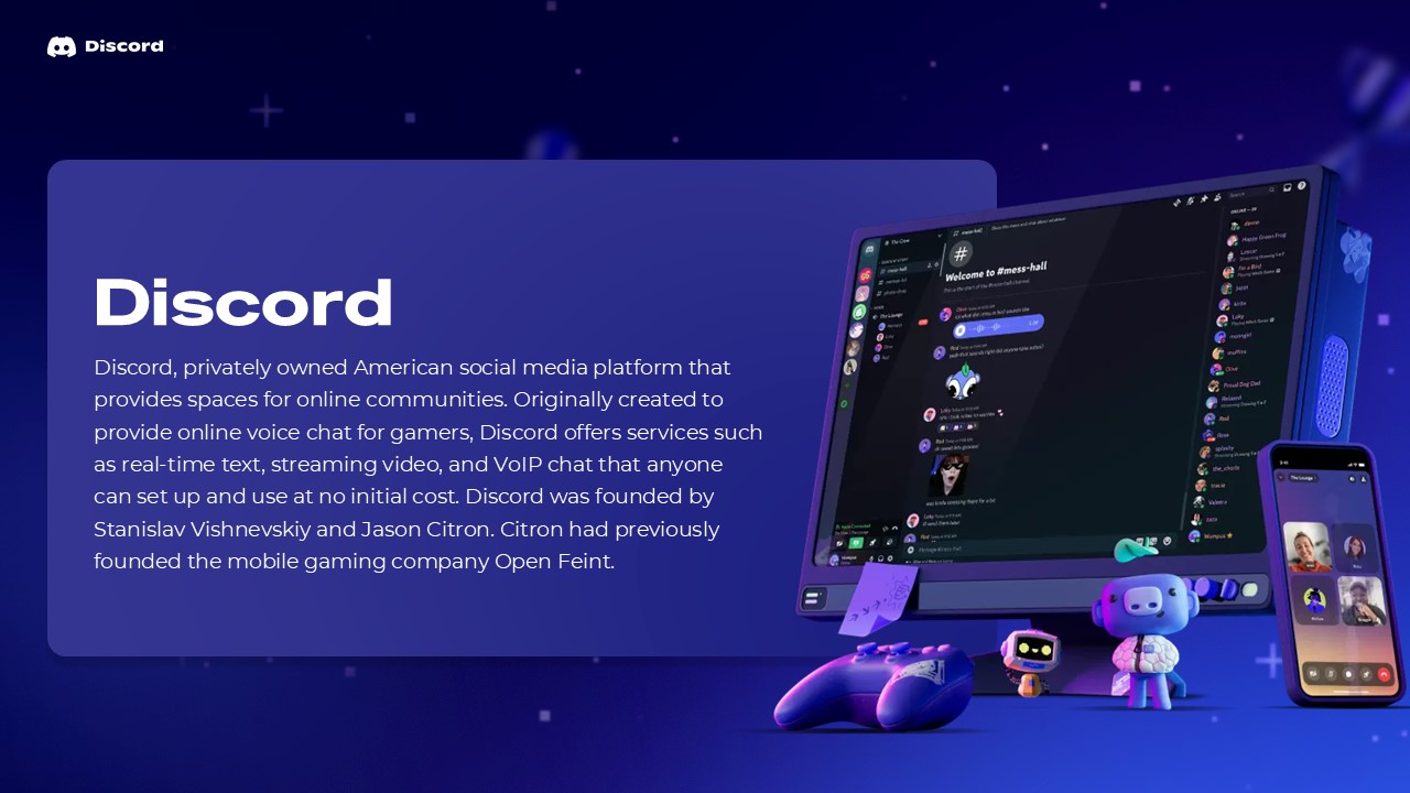 Free Discord Presentation Template 2