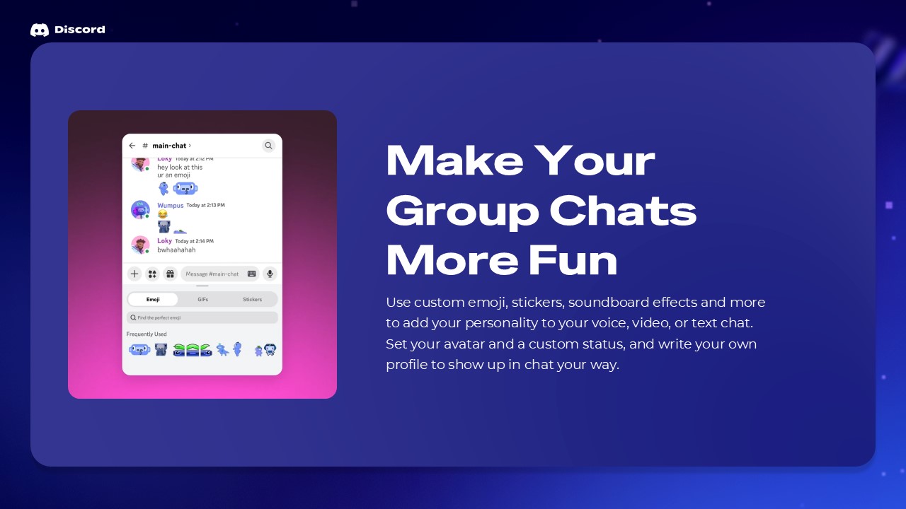 Free Discord Presentation Template 3
