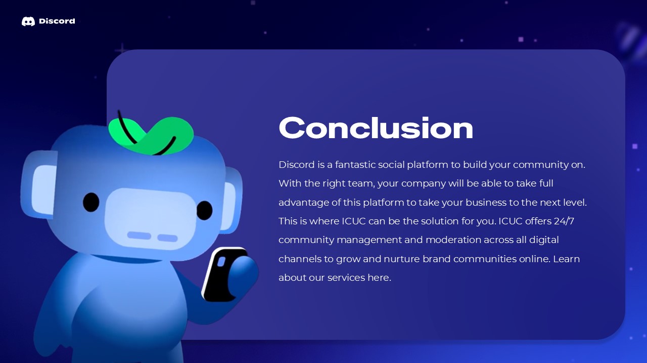Free Discord Presentation Template 9