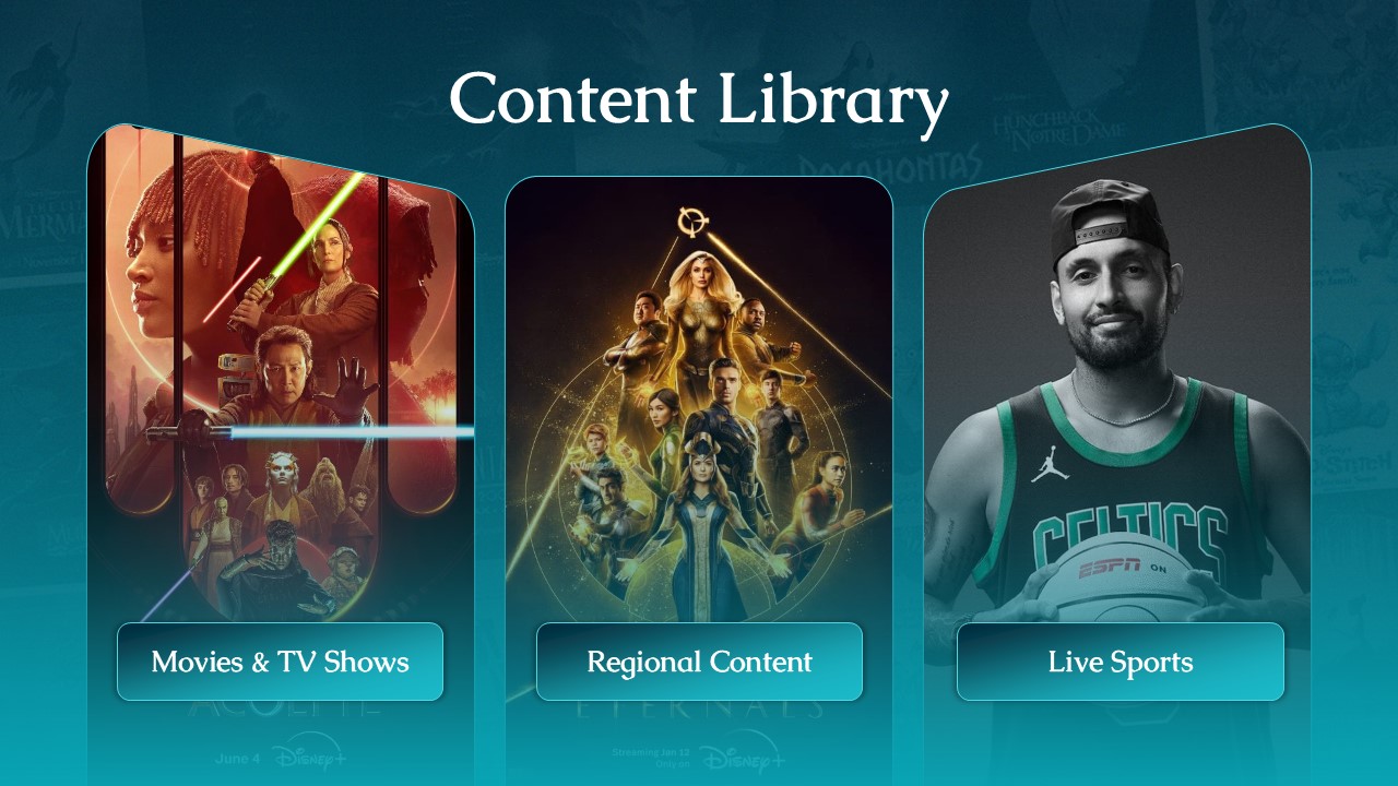 Free Disney Plus Powerpoint Template 4