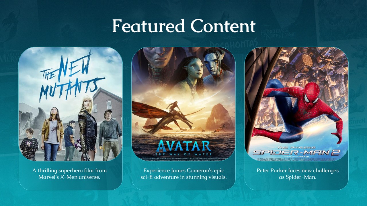 Free Disney Plus Powerpoint Template 6