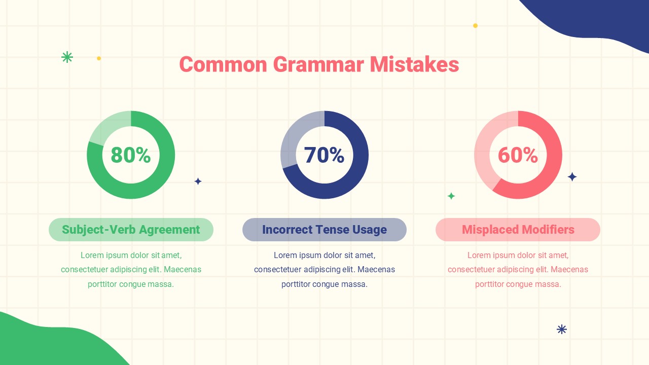 Free English Grammar Lesson Powerpoint Template 9