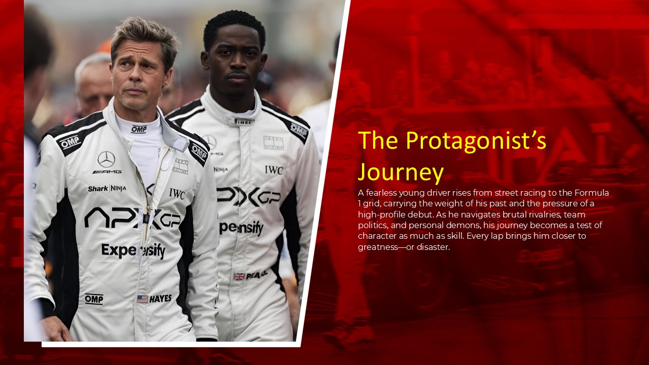 Free F1 Movie Presentation Theme 4