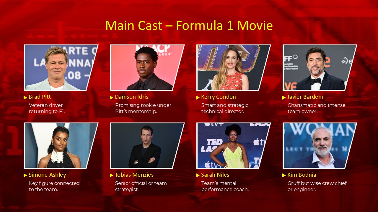 Free F1 Movie Presentation Theme 5