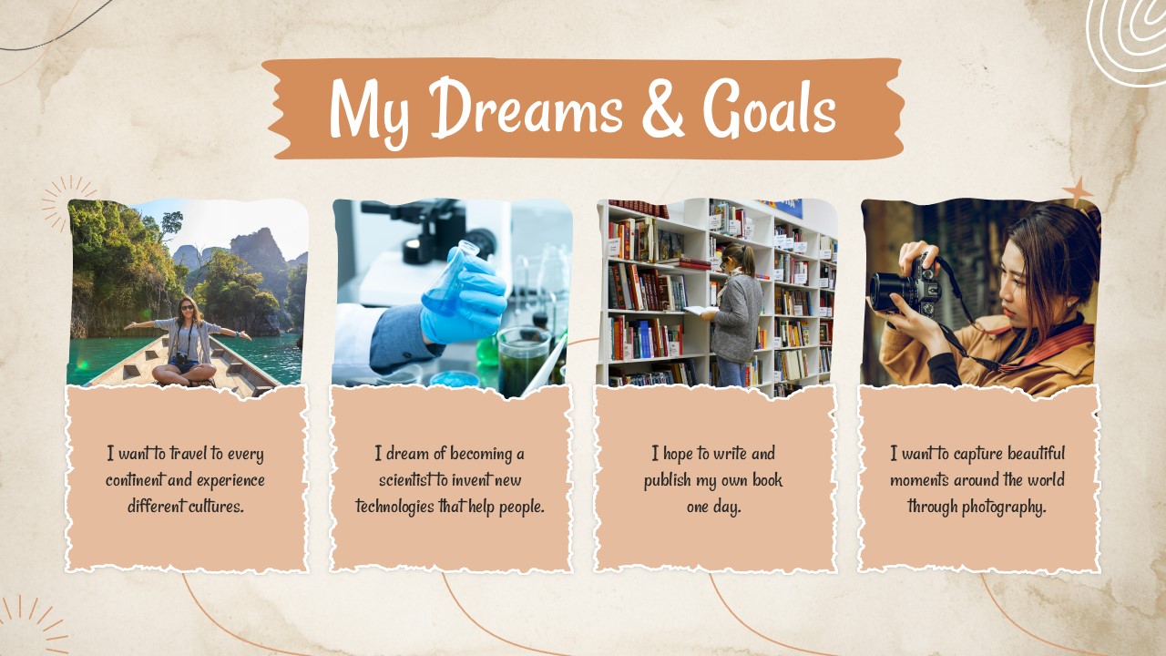 Free Get To Know Me Presentation Template 8