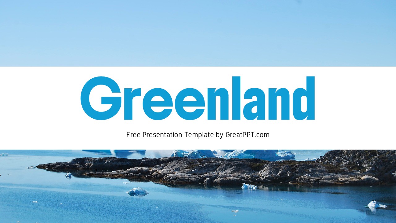 Free Greenland Powerpoint Template 1