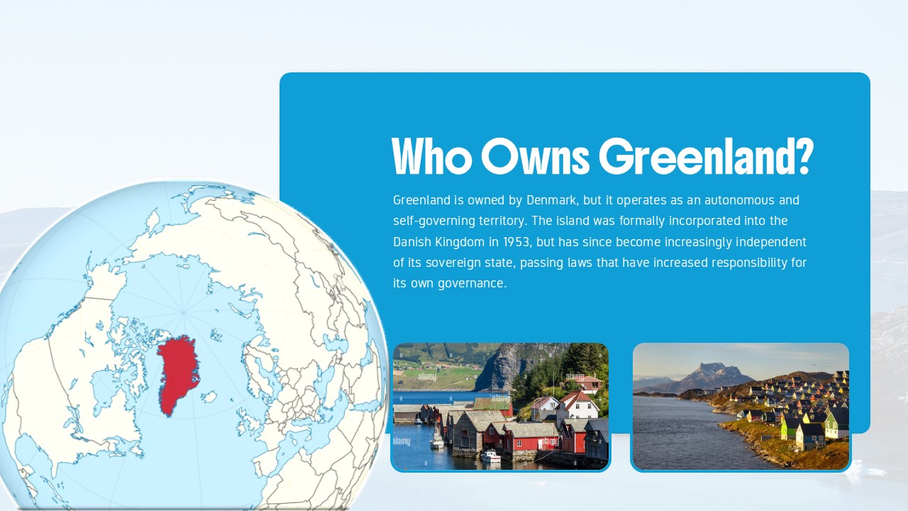 Free Greenland Powerpoint Template 7