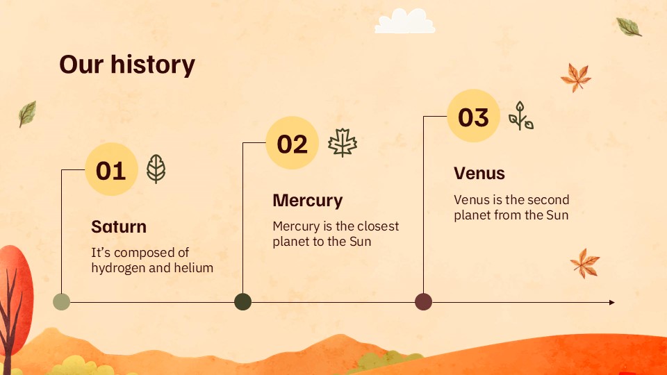 Free Happy Fall Presentation Theme 9