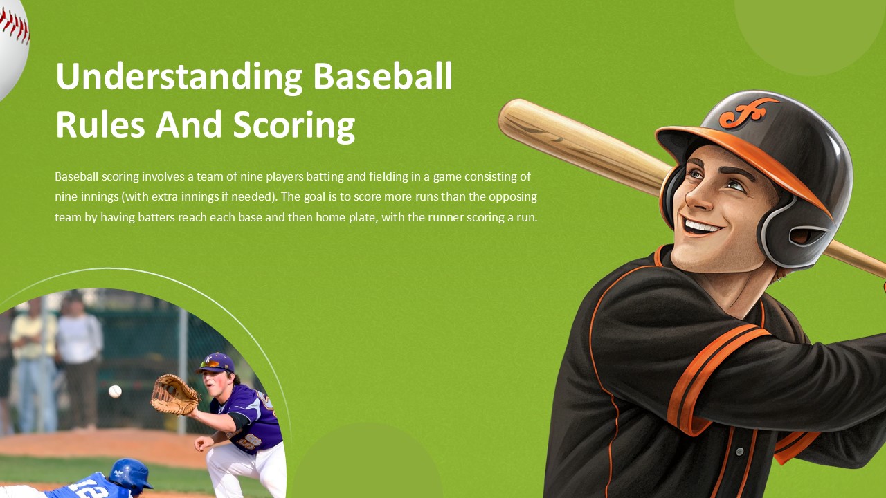 Free Introduction To Baseball Presentation Template 11