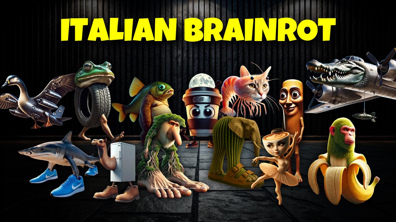 Free Italian Brainrot Presentation Theme And Powerpoint Template 1