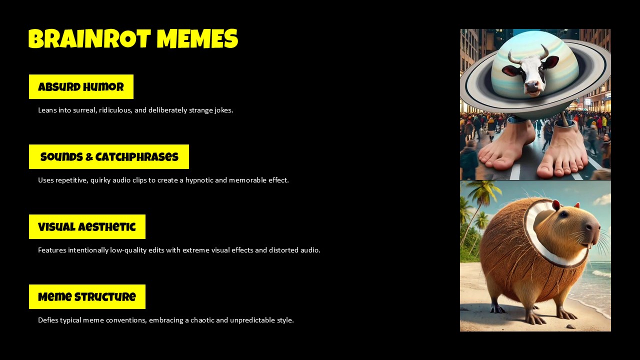 Free Italian Brainrot Presentation Theme And Powerpoint Template 2