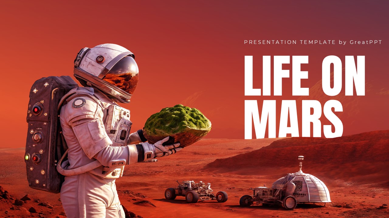 Free Life On Mars Presentation Theme 1