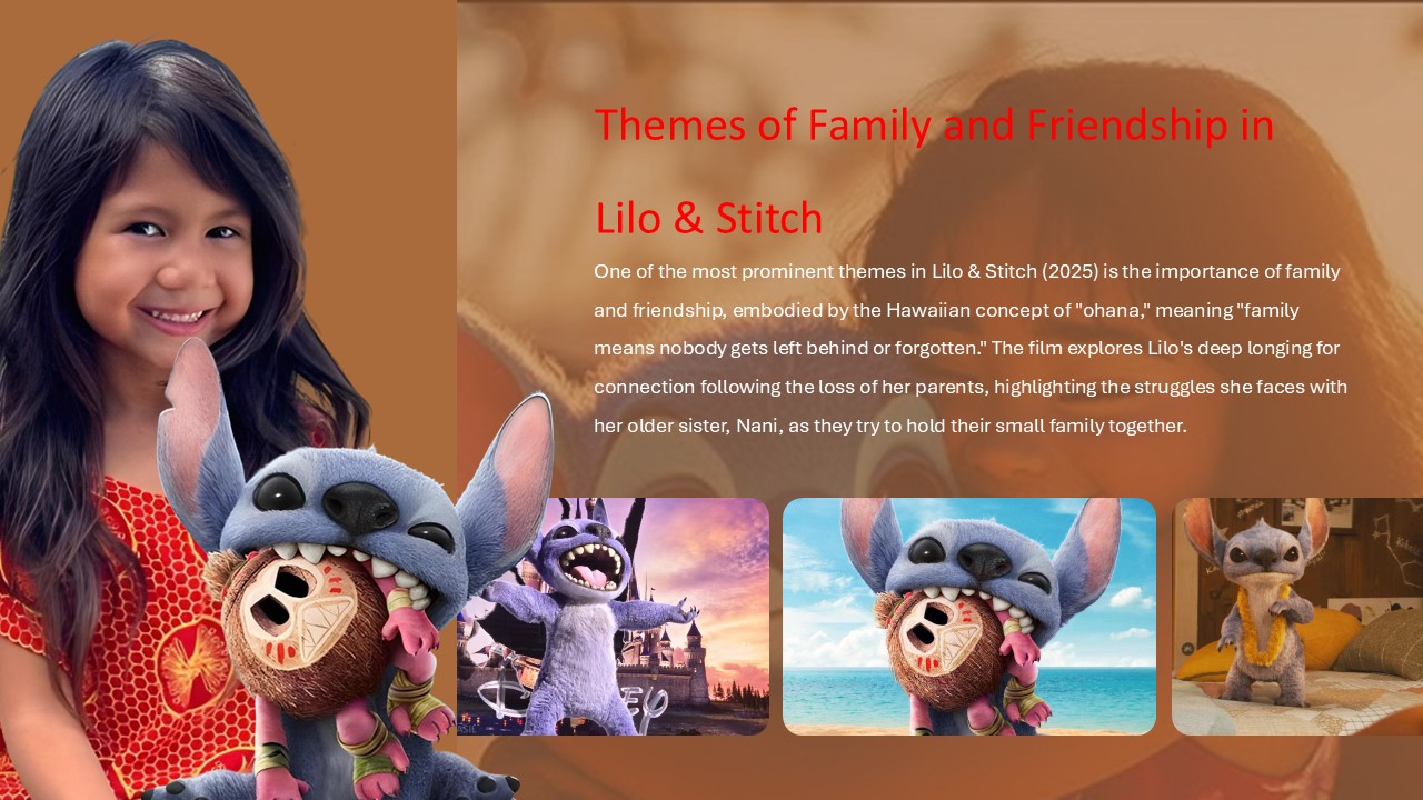 Free Lilo And Stitch Movie Presentation Template 3